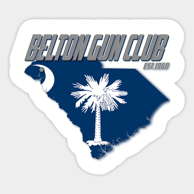 Belton Gun Club Sticker by Bushwhackers